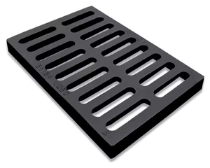 Grille de drainage carrée en <span class=keywords><strong>fonte</strong></span> ductile de classe <span class=keywords><strong>B125</strong></span>, robuste, en métal, pour la sécurité des sols en bord de route, couleur personnalisée - Product Image 1