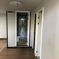 Maison conteneur extensible et pliable de style ferme, personnalisable, disponible en tailles 20 pieds/30 pieds/40 pieds avec isolation EPS haute densité