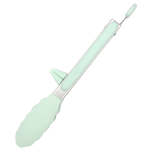 Pince alimentaire en silicone de 9 pouces, pince à barbecue, pince à steak, pince à pain et gâteau, pince à cornichons - Product Image 6