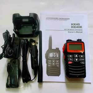 Émetteur-récepteur <span class=keywords><strong>VHF</strong></span> portable compact Standard <span class=keywords><strong>Horizon</strong></span> 6W HX40/HX40E pour la navigation maritime et la communication électronique - Product Image 5