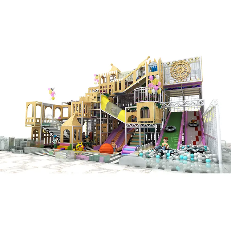 Cowboy Factory Direct Best Sale New Design Commercial Children Juegos Para Ninos Climbing Wall Indoor Kids Amusement Park