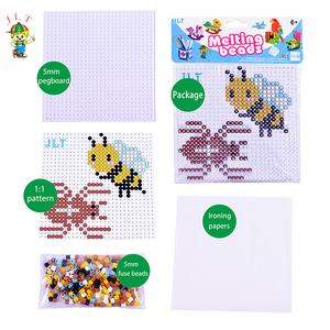 Nouveau style, kit de perles Hama PE faites à la main de 5 mm, série Jardin Créatif pour enfants, perles Perler, jouet cadeau DIY - Product Image 5