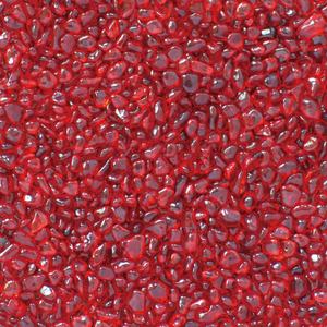 Petites perles de <span class=keywords><strong>verre</strong></span> rouges lisses <span class=keywords><strong>en</strong></span> cristal de 8mm pour la décoration et l'aquarium - Product Image 3