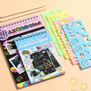 Sách giấy cào vẽ tranh cầu vồng nhiều màu sắc sáng tạo dành cho trẻ em bán sỉ - Product Image 3