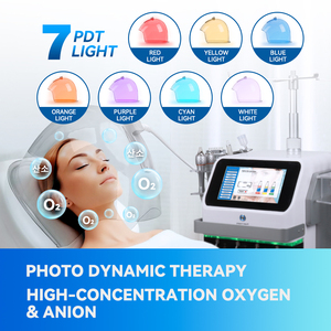 เครื่องทำทรีทเมนท์หน้า O2 Beauty ระบบไฮโดรเดอร์มาเบรชั่น อุปกรณ์เสริมความงามสำหรับร้านเสริมสวย เครื่องพ่นออกซิเจนสปา UH10 เครื่องไฮโดรเดอร์มาเบรชั่นสำหรับผิวหน้า UH10 - Product Image 4