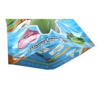 Pochette en plastique avec impression personnalisée Doypack jouet debout Sacs d'emballage en mylar à fermeture éclair