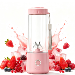 Mixeur-presse-agrumes léger et portable, broyeur de glace rechargeable, pour smoothies frais en voyage, cuisine et extérieur - Product Image 1