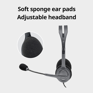 Top Bán Logitech H390 Tai Nghe Có Dây Stereo Kinh Doanh Chơi Game Tai Nghe Tai Nghe - Product Image 4