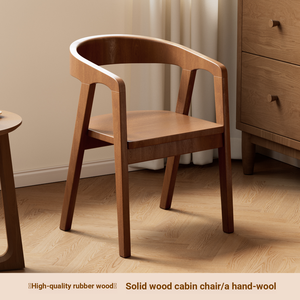 <span class=keywords><strong>Sedia</strong></span> da Pranzo in <span class=keywords><strong>Legno</strong></span> Massello con Schienale per Casa e Ristorante, con Braccioli, <span class=keywords><strong>Sedia</strong></span> per Negoziazioni, Colore Noce - Product Image 5