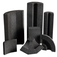 Bloc de verre cellulaire en mousse ASTM C552, isolation basse température, isolation cryogénique Huali pour froid et chaleur