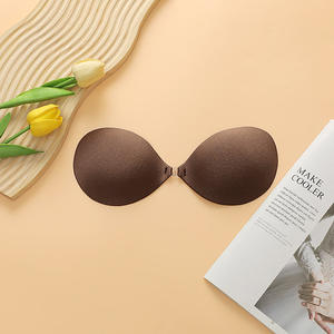 Orificios transpirables, cepillo de mano, gel, Copa redonda suave, parche en el pecho, <span class=keywords><strong>biogel</strong></span> de látex, tela, accesorios de ropa interior reunidos - Product Image 2