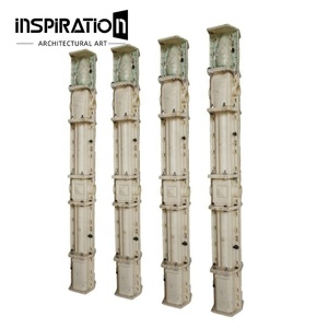 2024 roma tasarım çimento korkuluk kalıpları çit beton ürünleri için korkuluklar kalıp sütun balkon - Product Image 5