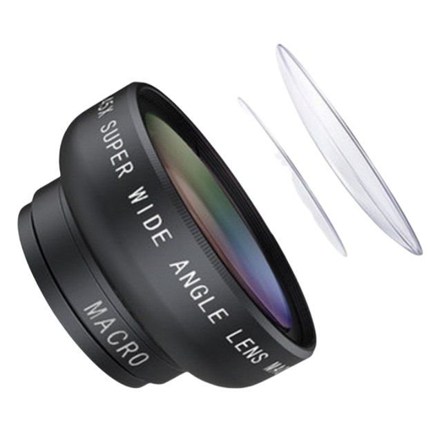 5K HD High-definition Distortion Free Wide-angle+macro Lens for Mobile Phones Macro Lens for Mobile Phones Wide-angle Lens