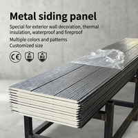 Panneau sandwich en aluminium et zinc revêtu de PU, anti-sismique, résistant à l'humidité, ignifuge, écologique, pour mur extérieur, chambre froide, hôpital