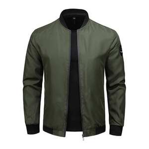 Chaqueta Cortavientos para Hombre al por Mayor de Material Premium Duradera Cómoda Ligera para Exteriores Color Sólido Regular - Product Image 6