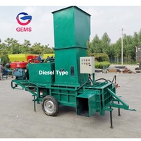 Machine d'ensachage horizontale pour copeaux d'herbes, ensacheuse de granulés de bois, machine d'ensachage de sciure de bois, machine de compactage de sciure de bois