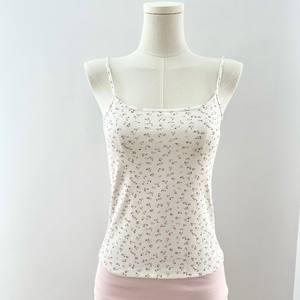 BM-Style Hochwertige Bestseller Reine Baumwolle Spitze Blumen-<span class=keywords><strong>Camisole</strong></span> für Damen Neue Sommer-Mode Unterwäsche Kurzes Oberteil Schnelltrocknend - Product Image 2
