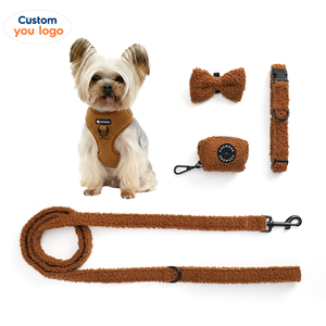 Arnés Ajustable para Mascotas Teddy Sherpa, Conjunto de Arnés para Perros Antitiros, Collares y Correas Duraderos, Arnés Tipo Chaleco Fácil de Poner - Product Image 2