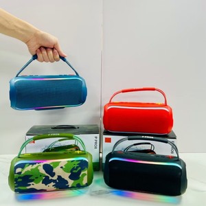 ลำโพงพกพา P PRO8 ระบบเสียงไร้สายกันน้ำ พร้อมไฟ RGB ไดอะแฟรมคู่ เสียงสเตอริโอ สำหรับงานปาร์ตี้กลางแจ้ง - Product Image 4