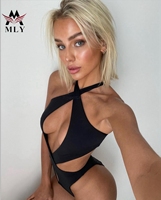 Bikini brésilien moulé en forme de rose, maillot de bain sexy pour femmes, style tendance, robe de plage