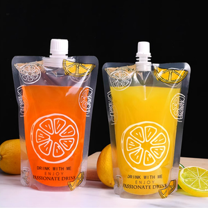 Bolsa de plástico con estampado personalizado para zumo de gelatina, licor, bebida de agua, troquelado, paquete de recarga de líquido, bolsa de pie para sandía - Product Image 2