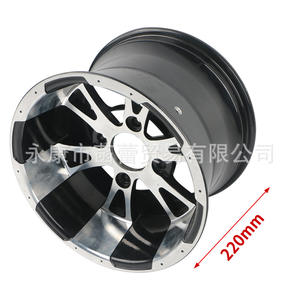 Accesorios para Buggies de Playa para ATV y UTV, Ruedas de Aluminio de 12 Pulgadas (Ruedas de Cuchilla 12x6J 12x7.5, Ruedas Delanteras y Traseras) - Product Image 4