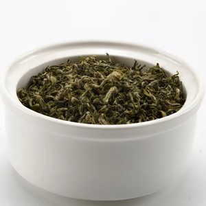 Bán buôn hữu cơ màu xanh lá cây chặt chẽ cán trà mùa xuân lỏng lá màu xanh lá cây biluochun trà - Product Image 3