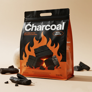 Nhiệm Vụ Nặng Nề 5Kg 10Kg Tùy Chỉnh In Than <span class=keywords><strong>Pouch</strong></span> Hàng Rào Cao Độ Ẩm Túi Bằng Chứng Cho BBQ Than Giao Thông Vận Tải - Product Image 6