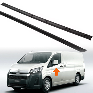 Weatherstip de goma interior para puerta delantera de autopartes con <span class=keywords><strong>HIACE</strong></span> 68171-26051 R 68172-26051 L - Product Image 1