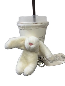 Vente en gros de <span class=keywords><strong>lapin</strong></span> en peluche mignon porte-clés porte-clés pendentif de sac portable en fourrure <span class=keywords><strong>pour</strong></span> femmes - Product Image 4