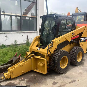 Mini chargeuse compacte Caterpillar CAT 246D 246C d'occasion de haute qualité en stock de bonnes performances à Shanghai - Product Image 1