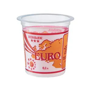 6Oz PP Dùng Một Lần Rõ Ràng Ly Nhựa Với Nắp Đậy Kín - Product Image 1