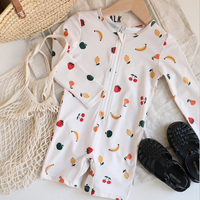 Maillot de bain pour bébé garçon, imprimé à carreaux, respirant, à séchage rapide, en polyester/nylon, avec fermeture éclair, certifié OEKO-TEX, vente en gros