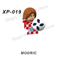 Figuras de Acción de Estrellas del Fútbol, Bloques de Construcción de Jugadores de Baloncesto, Ladrillos de Juego Deportivos, Juguetes Educativos