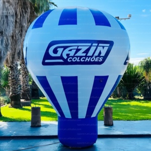 <span class=keywords><strong>Ballon</strong></span> publicitaire géant gonflable de 5 m avec logo personnalisé et éclairage LED pour la publicité sur toit et la promotion de rue - Vente flash - Product Image 5