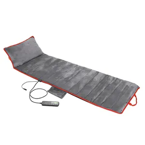 13 anos Fábrica fornecimento elétrico vibrando calor massagem colchão para carro home office uso barato massagem cama pad
