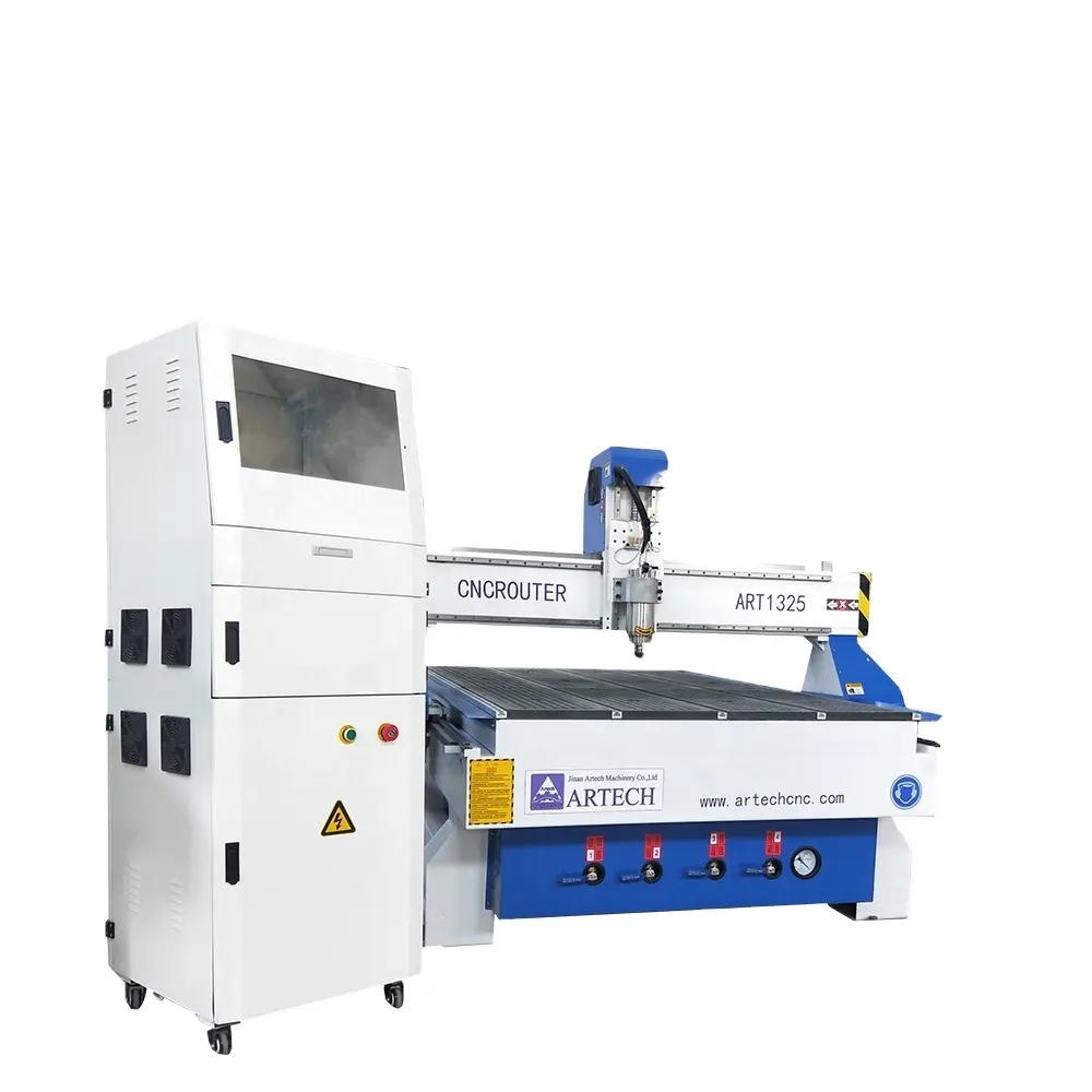 Jinan artech fonte 1325 modelos 3d máquina roteadora cnc para carpintaria