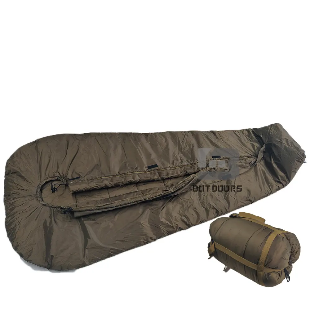 Winter Use -20c -4f Warm Keep Outdoor Camping Sleeping Bag Adult Polyester Sleeping Bag Waterproof
