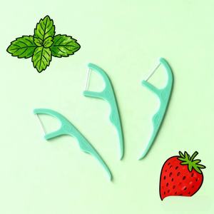 Matériaux de qualité alimentaire avec des saveurs personnalisées, doux pour les gencives, outils de soins bucco-dentaires, cure-dents, bâtonnets, cure-dents à fil <span class=keywords><strong>dentaire</strong></span> - Product Image 1