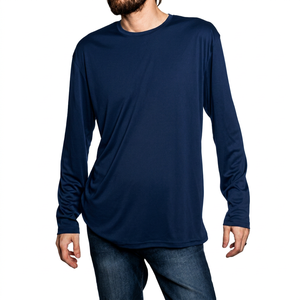 Camiseta de Natación Deportiva de Manga Larga para Hombre, Secado Rápido, Transpirable, Protección UV, Elástica, Ropa de Alto Rendimiento - Product Image 1