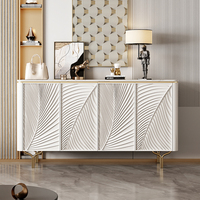 Meuble de rangement à chaussures d'entrée multifonctionnel en bois moderne de luxe léger, cloison décorative, buffet, meubles de maison