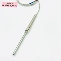 Termopar de Sonda Tipo K de 60 mm con Suministro Directo de Fábrica, Cable de Sensor de Temperatura Blindado RTD, Instrumento de Temperatura de Alta Calidad