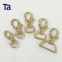 TANAI – Accessoire de lanière 9/13/16/25 mm, mousqueton pivotant, fermoir mousqueton, crochet à pression, quincaillerie métallique pour sac, pour bricolage et ornements de porte-clés
