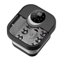 Bain de pieds ionique détoxifiant électrique automatique pliable de haute qualité avec fonction de massage, contrôle de la minuterie, herbes et bassin intelligent