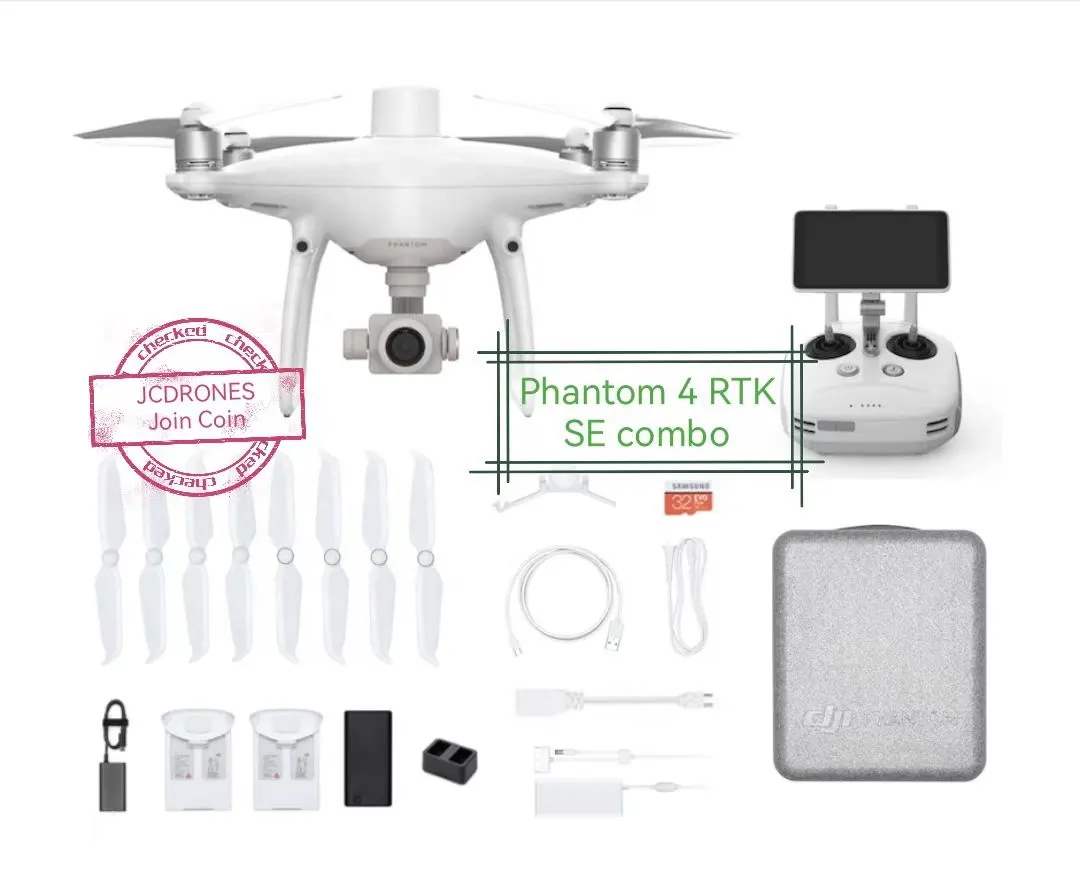 JC 2022 Newest Phantom 4 RTK SE Combo 3D Mapping and Construction Surveying 4K Camera for Inspecting