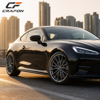 Jantes forgées sur mesure CF 18 19 20 pouces 5x100 5x112 PCD compatibles avec Toyota Supra A90 GR86 BRZ ZN8 ODM Hub