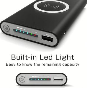 Batería Externa Inalámbrica de 10000mah al Mejor Precio, Cargador Portátil Inalámbrico para Teléfono - Product Image 3
