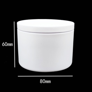 Caja de Metal Redonda de Lujo para Velas Personalizadas, Envases de Metal Vacíos Blancos de 4oz para Velas - Product Image 6