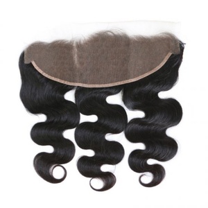 10A the Best Natural Human Hair <b>Extensions</b> Body Wave 13*4 Lace Frontal with Baby Hair - Product Image 2