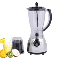 Blender Outai 1.5L dengan Wadah Plastik, 3 Kecepatan dan Tombol Pulse untuk Kontrol, Sakelar Pengaman, Peralatan Rumah Tangga, Set Lengkap Dapur
